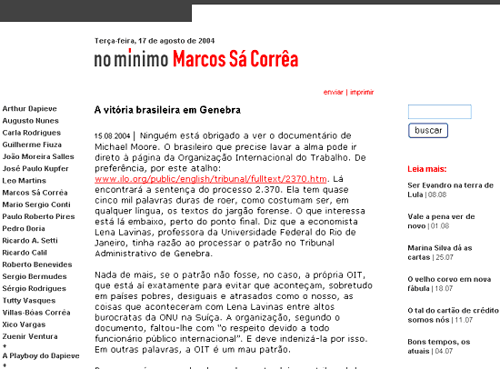 Colocar a parte mais importante do texto logo no início (pirâmide invertida)